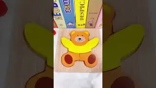 Wooden Baby Animal Cartoon Puzzle &mdash;&mdash; Montessori Infant Early Education Puzzle
