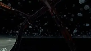 Elite Dangerous - Fast spinning icy ring