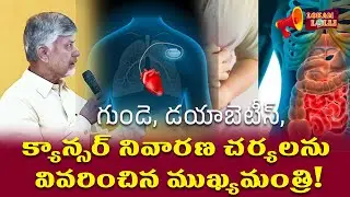 ఆరోగ్య రంగంపై AP CM Chandrababu Naidu Presentation On Health Sector | Health Issues | Diseases | AP