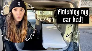 My car bed is finished!!