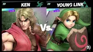 Super Smash Bros Ultimate Amiibo Fights  &ndash; 9pm Poll Ken vs Young Link