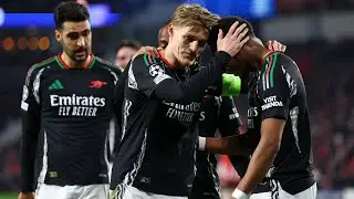 PSV 1-7 Arsenal Gunners become the first team to score 7 away from home in a UCL KO game