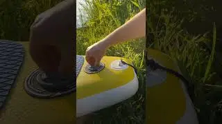 Как спустить SUP BOARD? #shorts