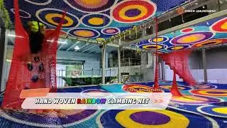 Handwoven Rainbow Climbing Net 🌈| Cheer Amusement&reg;
