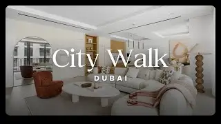 Elegant 3-bedroom + maid’s apartment in the heart of City Walk