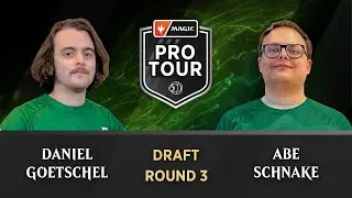 Round 3 | Daniel Goetschel vs. Abe Schnake | Draft | #PTECL