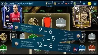 12 WINS FINALLY!!!!!!! VS ATTACK WINNING SPREE w/ 93 GULLIT + VAN DIJK!