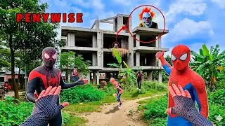 Escape Mission: Spider-Man Bros vs Serbian Dancing Lady in a Haunted House (POV Action)