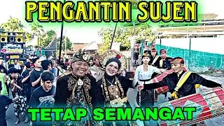 PENGANTEN SUJEN SNGKEP DI ARAK GENDANG BELEK DAN KECIMOL DINAR COMMUNITY, VOCAL TETAP SEMANGAT.