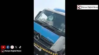 Breaking news- Sifuna's rally sound truck stoned by hired goons in Kakamega county