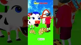 Scary Teacher & Cow So Funny 🤣 Cookie 🍪 #Funny #Comedy #Cartoon #ScaryTeacher3D #Shorts