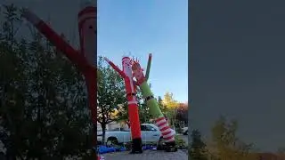 Christmas Duo Air Dancers! #shorts
