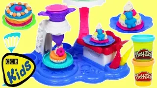Jogar Doh Cake Party Sweet Shoppe Celebra&ccedil;&atilde;o Frosting Cakes Sobremesas Playset! | CCB