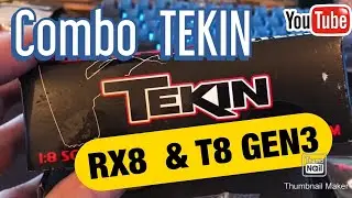 ⚡️⚡️COMBO TEKIN RX8 GEN3 - MOTEUR T8 G3 SYSTEM 1900 kv 4030 VARIATEUR TEKIN SENSOR et PROGRAMMATEUR