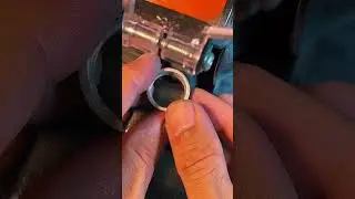 Just shipped out a handcrafted pewter film ring
