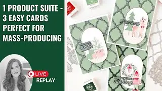 LIVE with Carissa - The Shelf Edit Cardmaking Inspiration 🌟