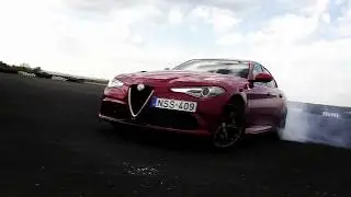 Alfa Romeo Giulia QV próba