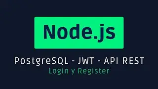 Curso de Node JS [2024] + Express.js + JWT + POSTGRES (API REST - Parte 01)