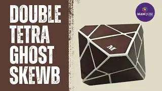 Double Tetra Ghost Skewb | Ghost Skewb | Skewb Cube | Twisty Puzzle 
