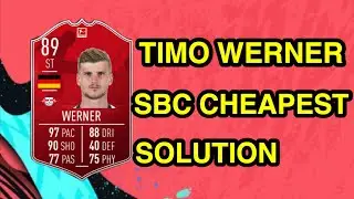FIFA 20 BUNDESLIGA POTM TIMO WERNER CHEAPEST SOLUTION | FIFA 20 SBC CHEAP | FIFA 20 ULTIMATE TEAM