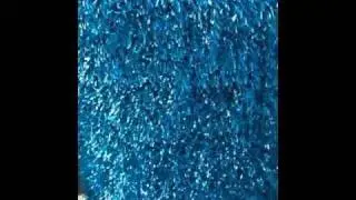 Royal Blue Spider/Sparkle Rug
