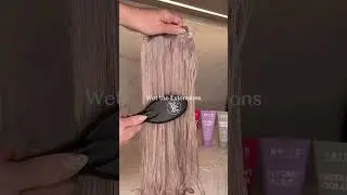 HOW TO: Add color to your hair extensions 🌈 #colorhair #hairextensions #hairextensionsdye