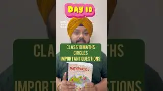 CBSE Class 10 MATHS NCERT CH-10 CIRCLES IMPORTANT QUESTIONS 🔥#shorts #cbseclass10 #boards2026 #exam