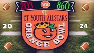 860 🏈 203 ALLSTAR FULLGAME HIGHLIGHTS 2024 (9U) HOSTED BY @ctyouthfootballpodcast