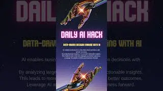 Data Driven Decision Making with AI #aitools #ai #youtubeshorts #shorts #viralshorts #content