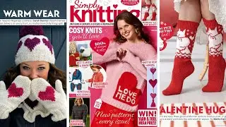 🧶Simply knitting 2/2025 l Knitting Magazine Flip Through