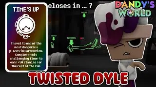 First Time Beating DYLE with BRUSHA in the NEW Update! | Dandy's World