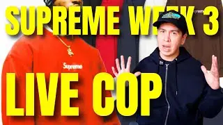 Supreme Box Logo Crewneck LIVE COP (Week 3 SS 25)