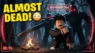 I Almost Didn&rsquo;t Survive in Roblox 😳 | 99 Knights in the Forest | DashPlays