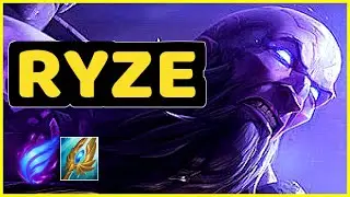 RYZE VS AZIR MID GAMEPLAY CHALLENGER I