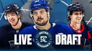 LIVE Fantasy Hockey Draft Analysis - FPPL Division 3 Metro