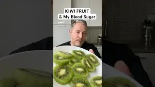 Fresh kiwi fruit and my blood sugar.  ￼#glucose #bloodsugar #insulinresistant1 #kiwi