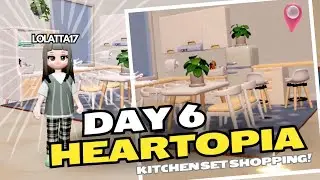HEARTOPIA Day 6 - White Kitchen Set ✨ Daily Quest & Weekly Event (FULL VIDEO NO CUT)