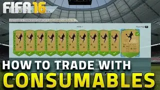 FIFA 16 How To Trade With Consumables!