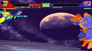 NICK54222 MUGEN: Wolverine VS Thanos