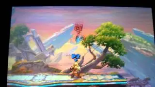Super smash bros 3DS Rysir vs Wolfie