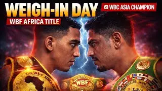 FACE TO FACE 🔥 Jour de la pesée | أنا جاهز للحرب – WBF Africa Title 🏆