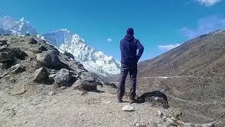 EVEREST BASE CAMP 2023.  Acclimatization day at Dingboche.
