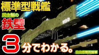【3分解説】自由惑星同盟軍 標準型戦艦