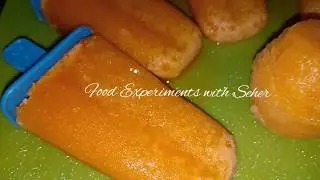 Mango Tango Popsicles || Mango Tango Kulfi || Home Made Burf Wali Kulfi
