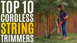 Top 10: Best Cordless String Trimmers of 2022 / Brushless String Trimmer, Edger for Grass Trimming