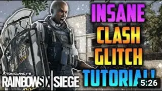 INSANE  NEW  INVINCIBLE CLASH GLITCH! TUTORIAL *Rainbow Six Siege*