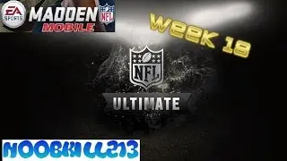 Madden Mobile Ultimate Legends Week 18