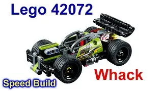 Lego Green Pull Back Car 42072 WHACK Unbox and Build Speed Build