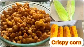 क्रिस्पी कॉर्न घर पर बनाने की परफेक्ट रेसिपी #howtomakecrispycornathome #friedcorn#cookinghand 