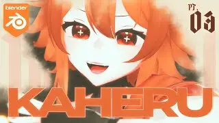 kaheru🍊カヘル | PART 3 | Rigging, Skinning, Blendshapes & ARKit Blender x Unity